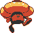 #045 Vileplume sprite Amarillo