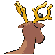 #234 Stantler sprite Posterior