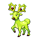 #234 Stantler sprite Oro HeartGold / Plata SoulSilver Shiny